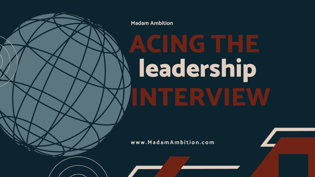 Executive Level Interview Questions